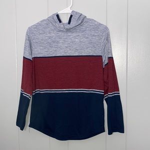 Univibe Boy’s Long Sleeve Hooded Shirt Size L